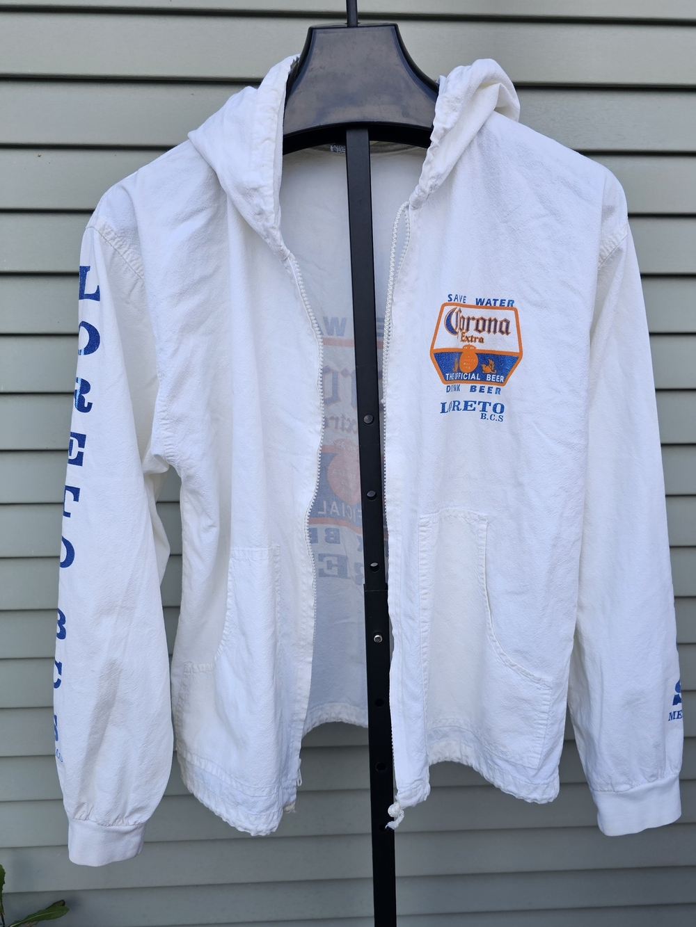 Vintage 1980s or 1990s Corona Extra full-zip